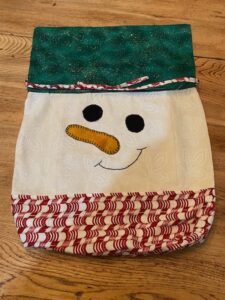 Snowman Gift Bags with Roxie