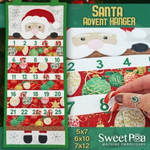 Machine Embroidery Advent Calendar